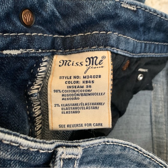 Miss Me Jeans Chloe Bootcut Size 26 - Picture 7 of 10